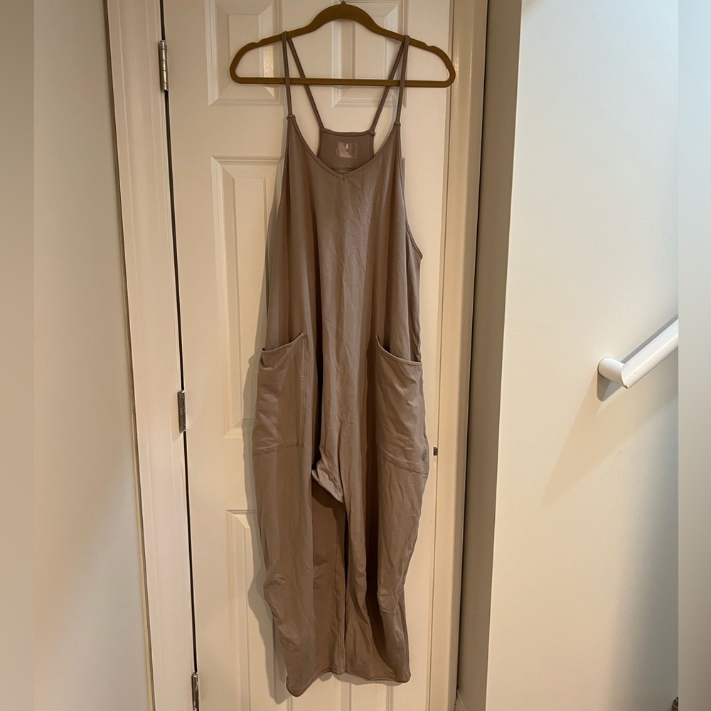 Free People Movement Hot Shot Onesie in Mocha Latte